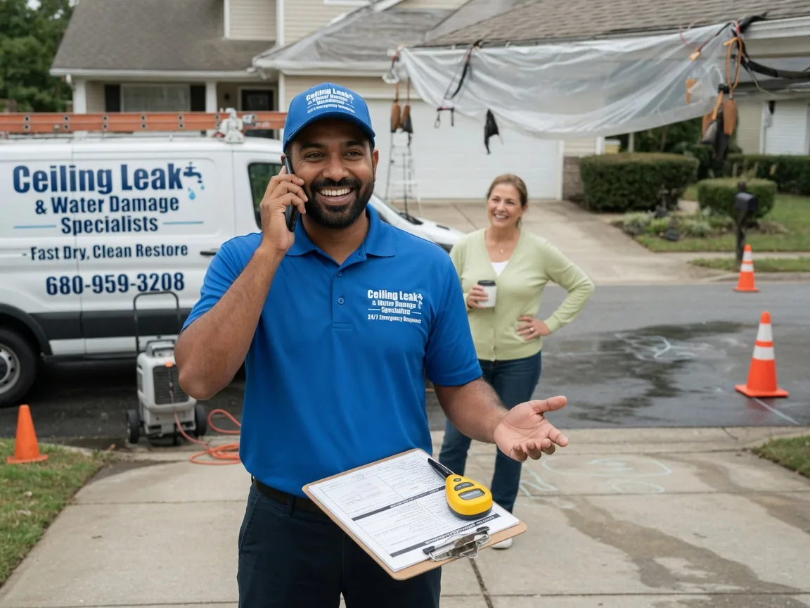 Ceiling Leak Cleanup Midvale, UT FAQs